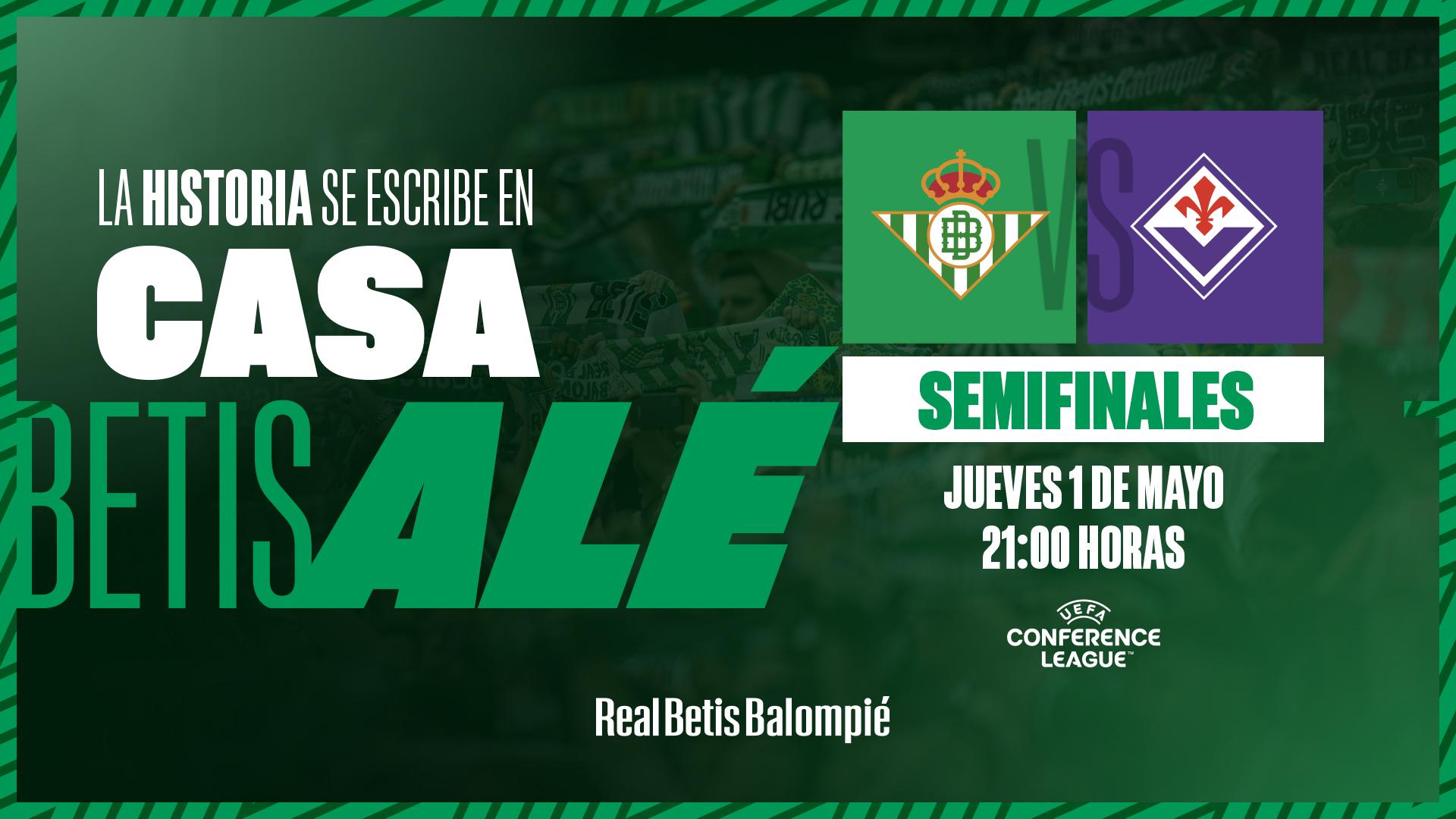 Promociones para abonados y socios 'Soy Bético' para el Real Betis - ACF Fiorentina
