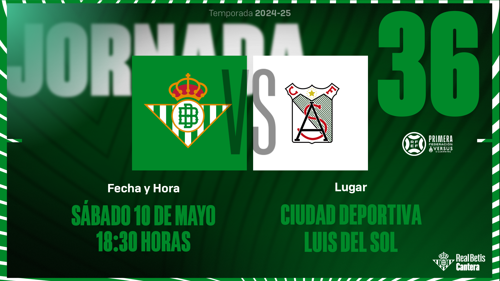 Saca ya tu entrada gratuita para animar al Betis Deportivo contra el Atlético Sanluqueño CF