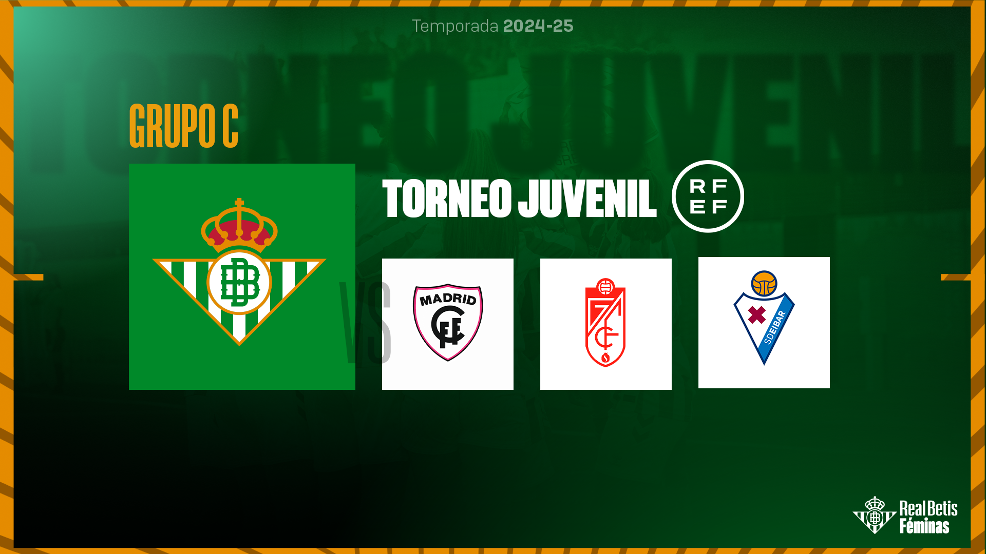 El Real Betis Féminas participará en el Torneo Juvenil Femenino de la RFEF