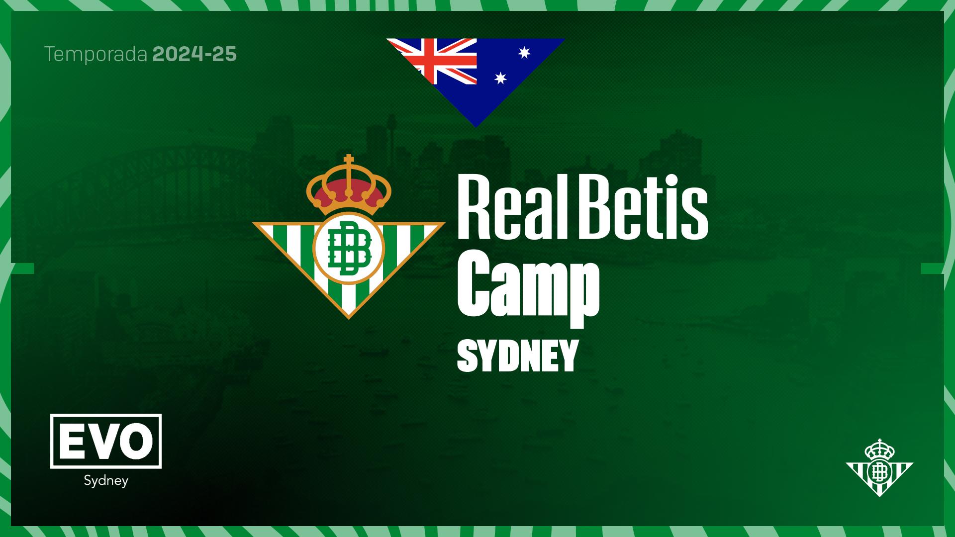 El Real Betis Balompié se estrena en Australia celebrando un campus en Sidney
