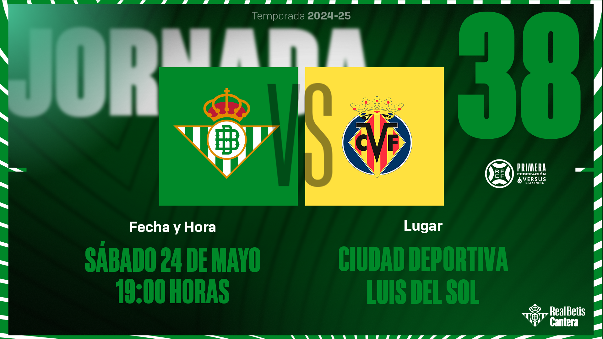 Saca ya tu entrada gratuita para animar al Betis Deportivo frente al Villarreal CF 'B'
