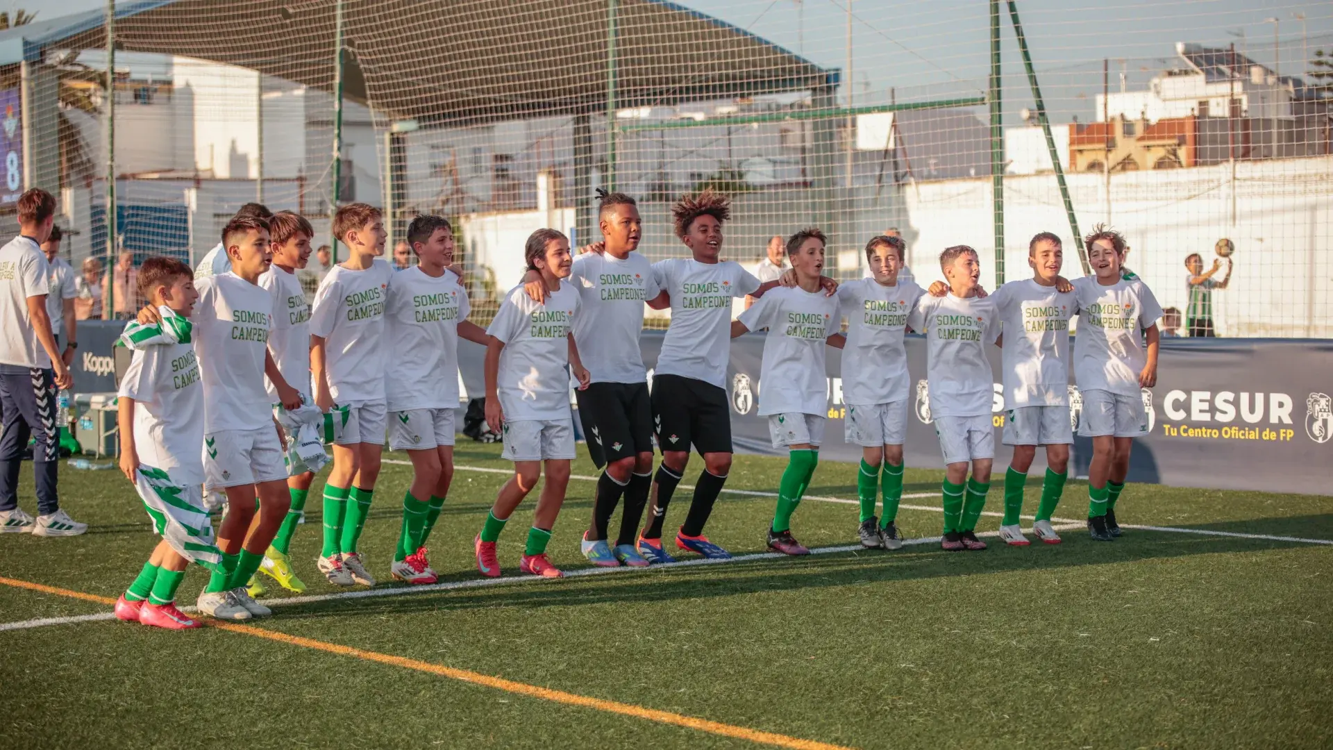 El alevín 'A' consigue el campeonato de liga