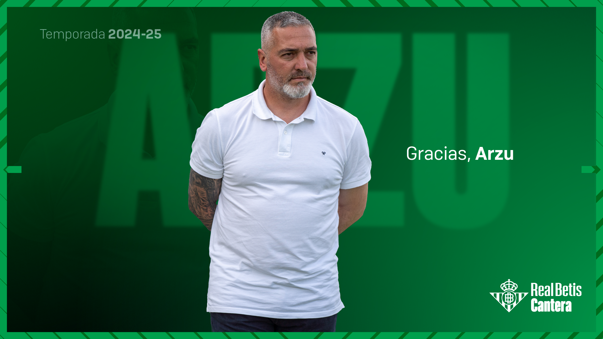 Arzu no continuará como entrenador del Betis Deportivo
