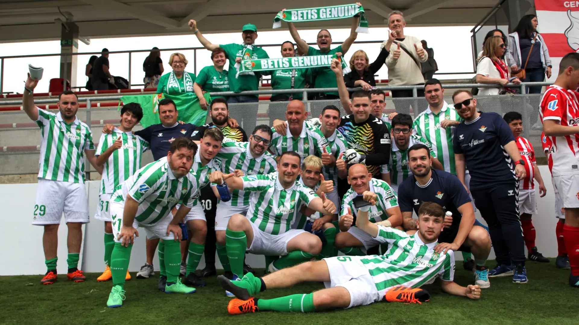 Los equipos de la Fundación del Real Betis Balompié cierran una temporada de ensueño