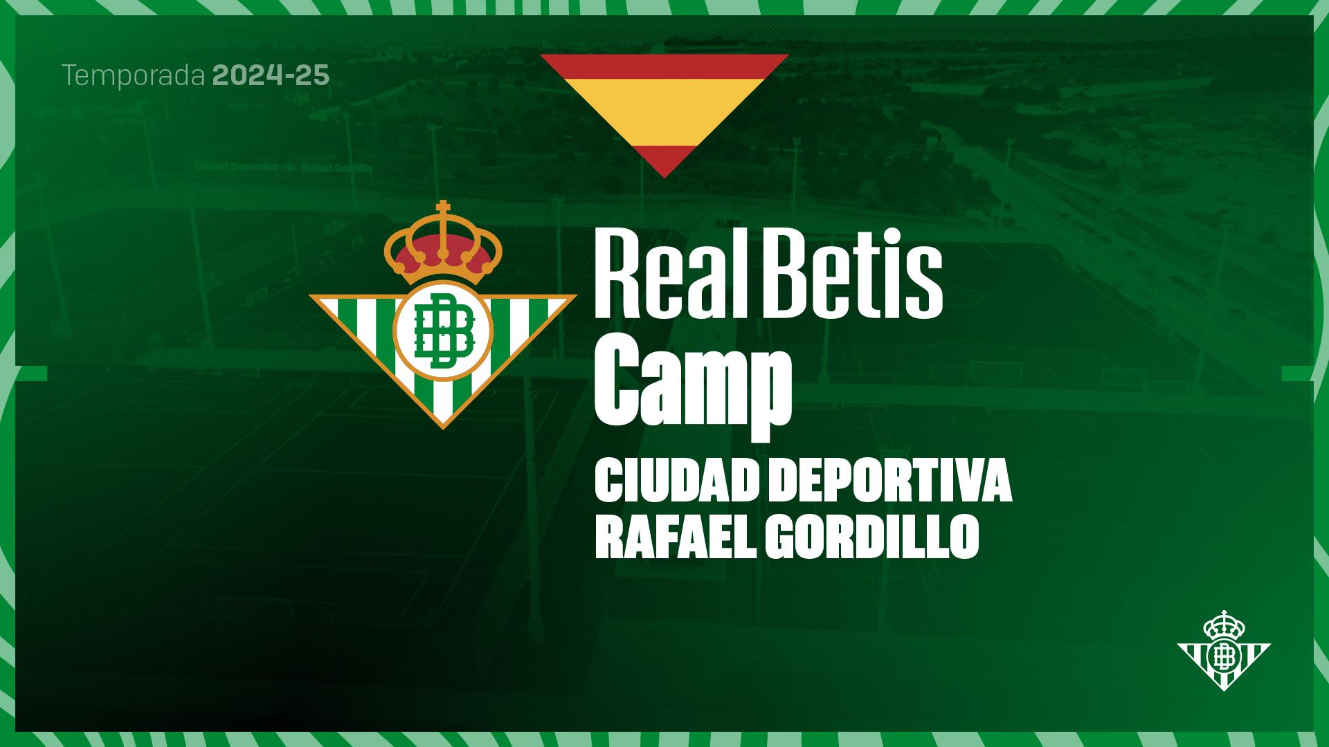 El Real Betis Balompié estrena un nuevo campus para este verano con sede en la Ciudad Deportiva Rafael Gordillo