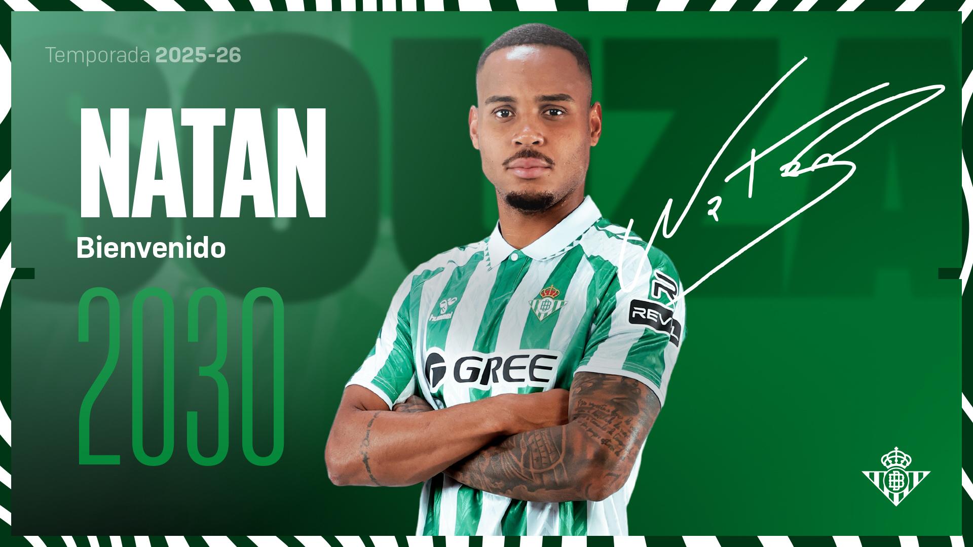 El Real Betis ejecuta la opción de compra sobre Natan