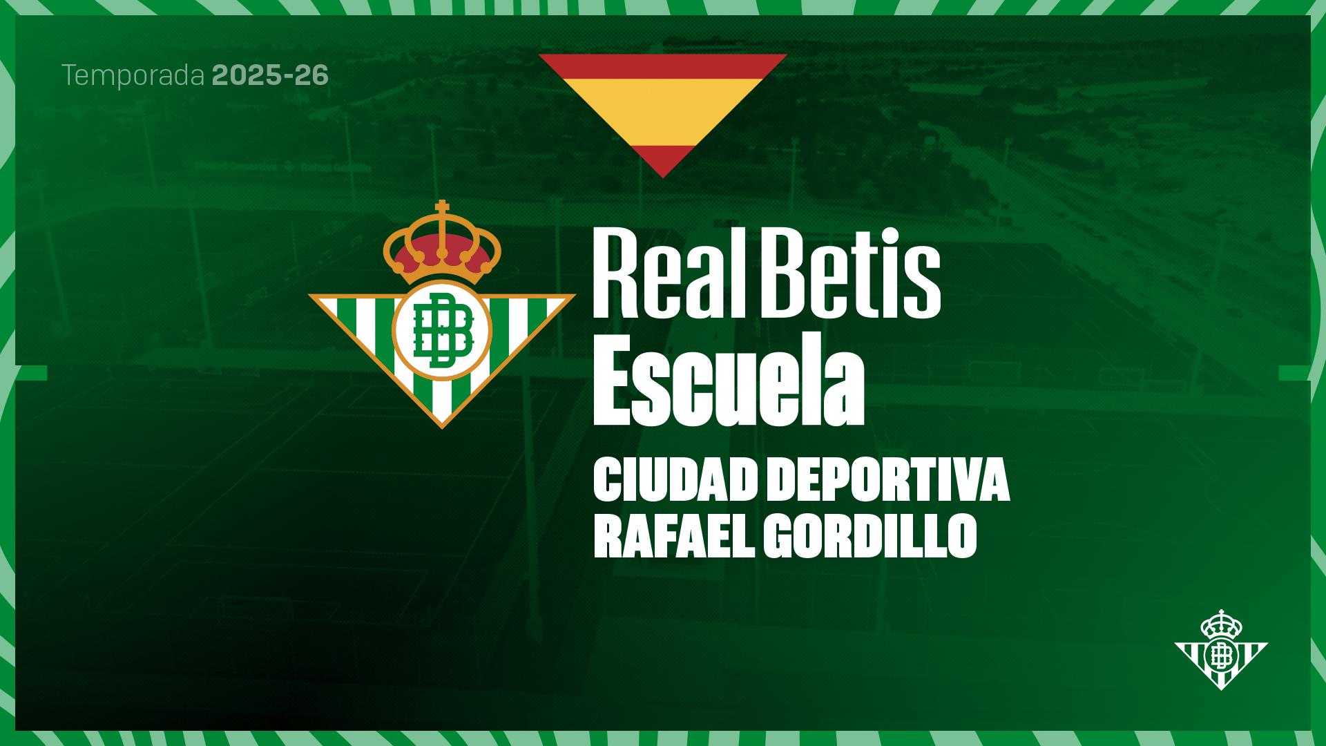 Abre el plazo de inscripción de la Escuela Betis 2025-26