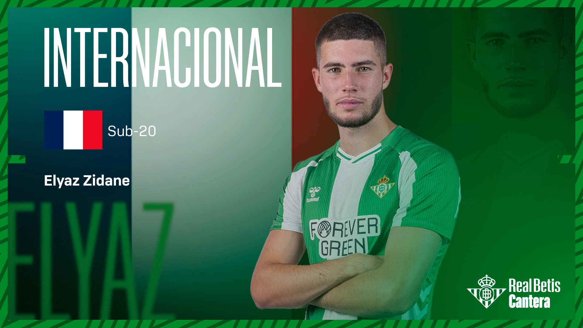 Elyaz Zidane, citado por la Selección de Francia sub-20
