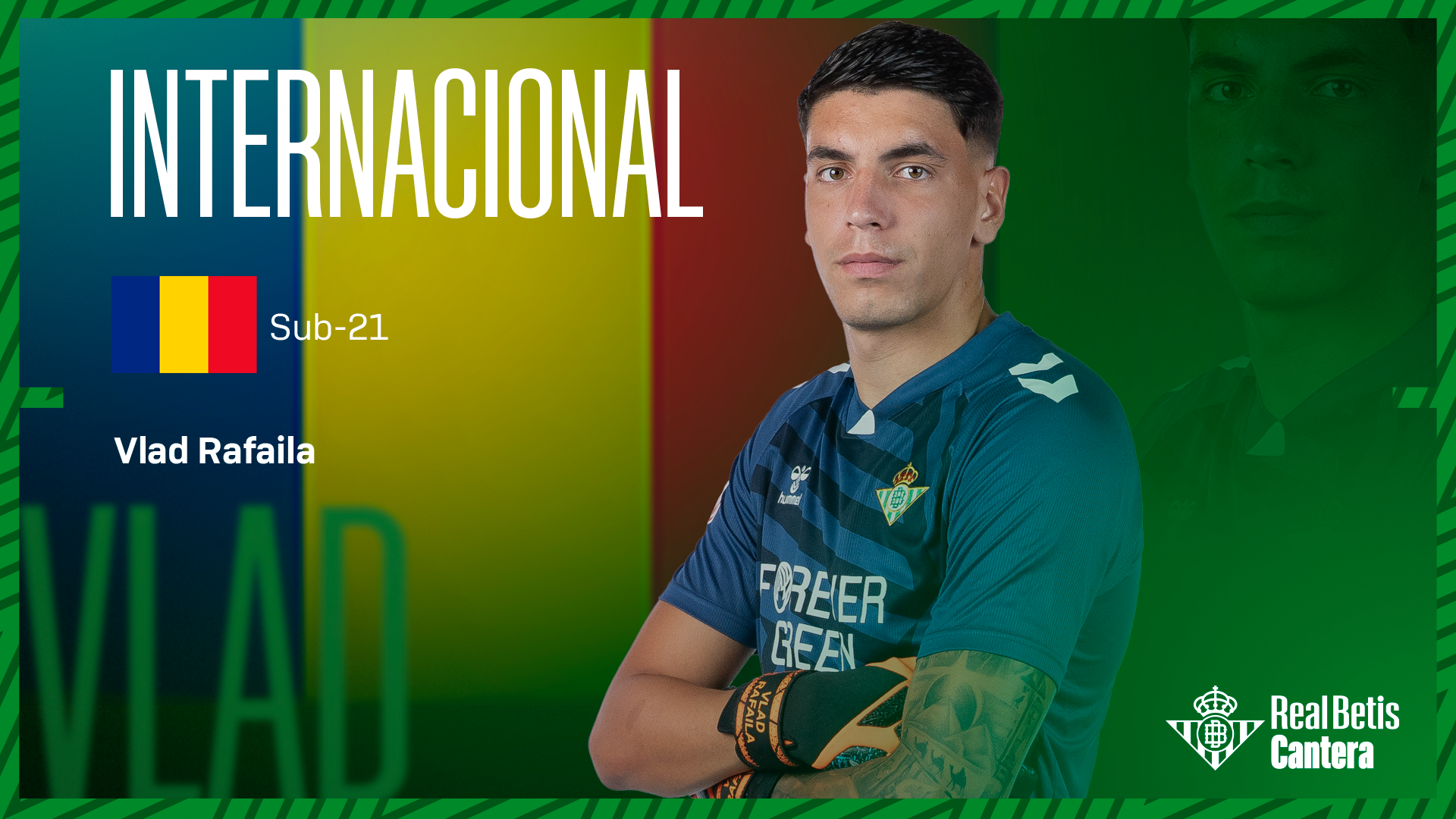 Vlad Rafaila, convocado por la Selección de Rumanía sub-21