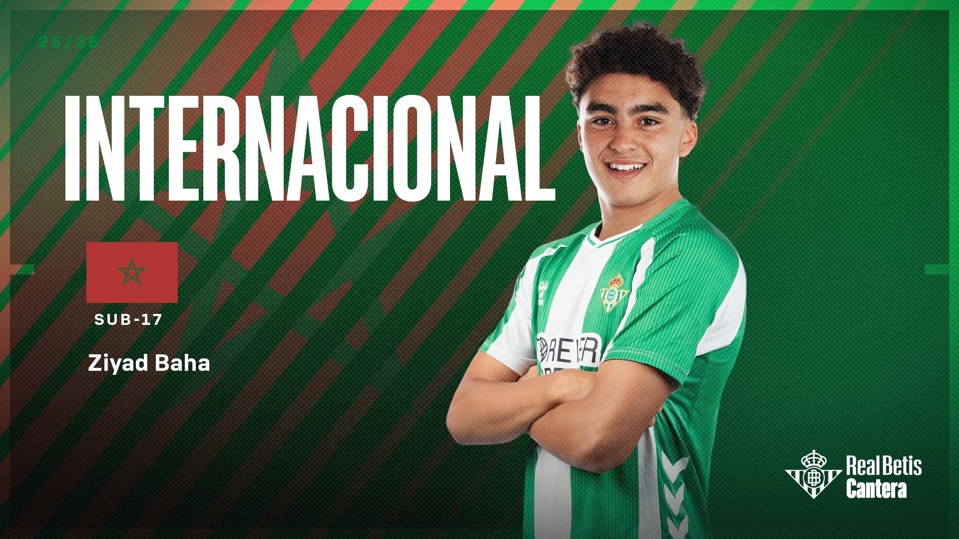 Ziyad Baha, convocado por la Selección de Marruecos sub-17