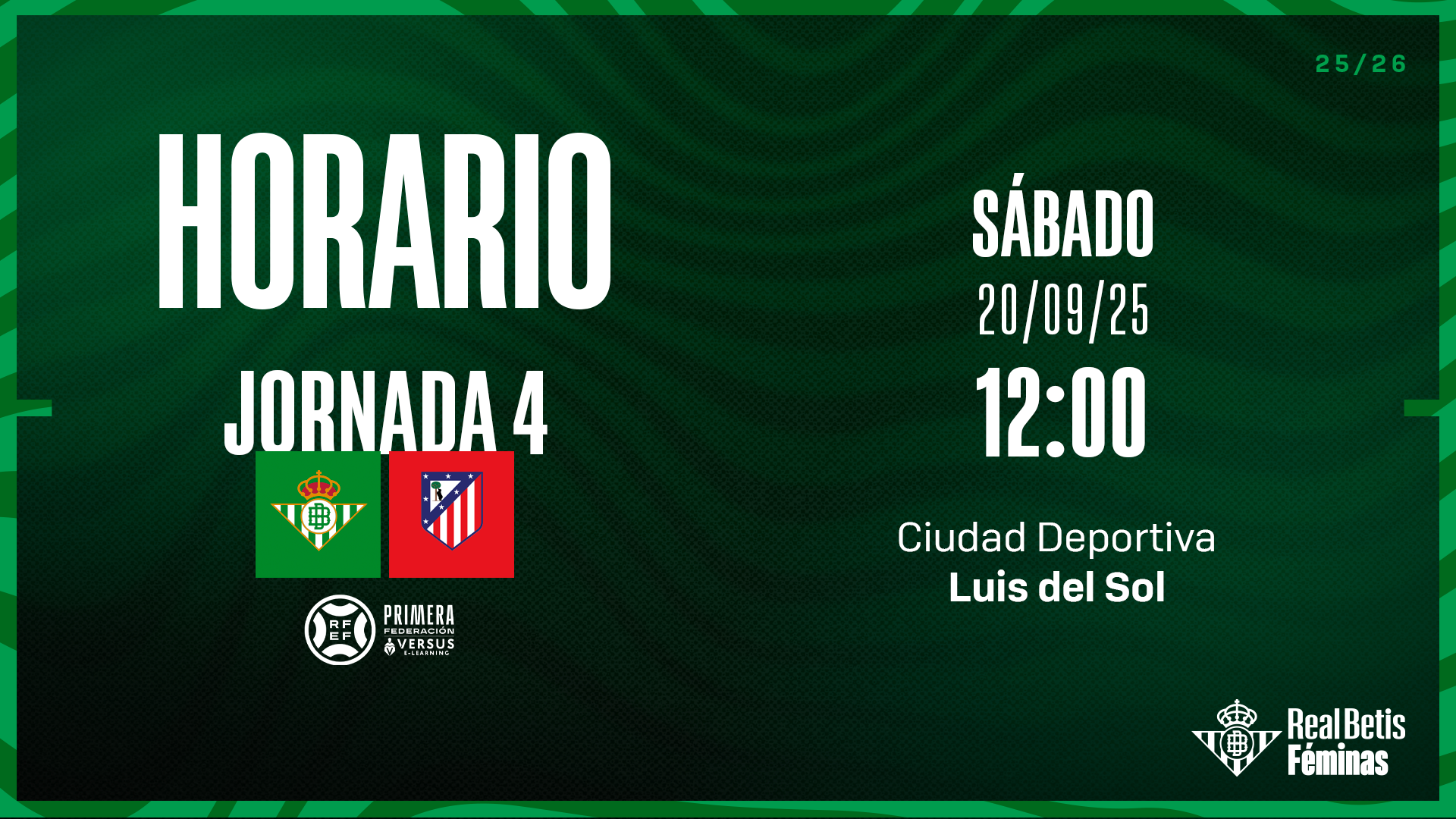 Saca ya tu entrada gratuita para animar al Betis Deportivo contra el Atlético Madrileño