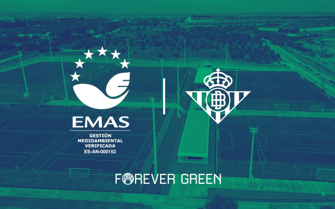 El Real Betis Balompié se convierte en el primer club de fútbol español inscrito en el registro EMAS gracias a su sistema de gestión medioambiental 