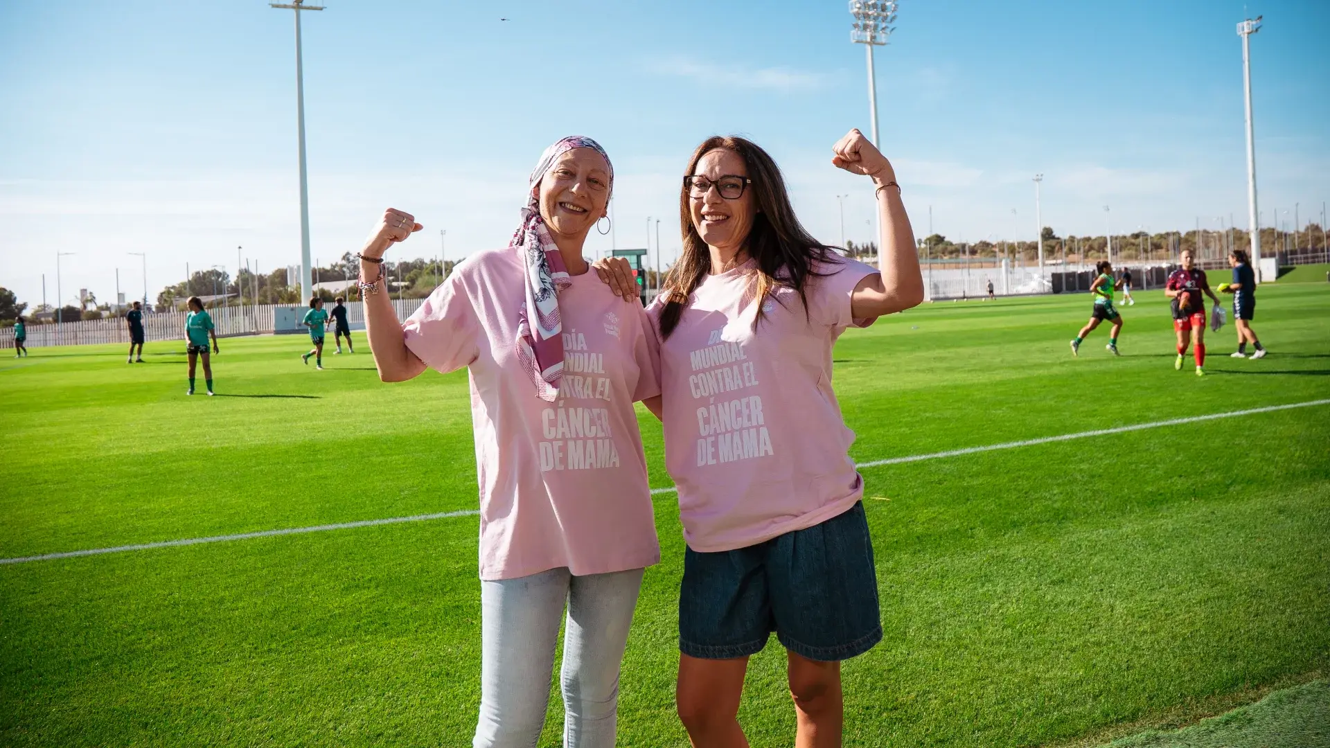 El Real Betis Féminas disputó el encuentro más rosa de la jornada