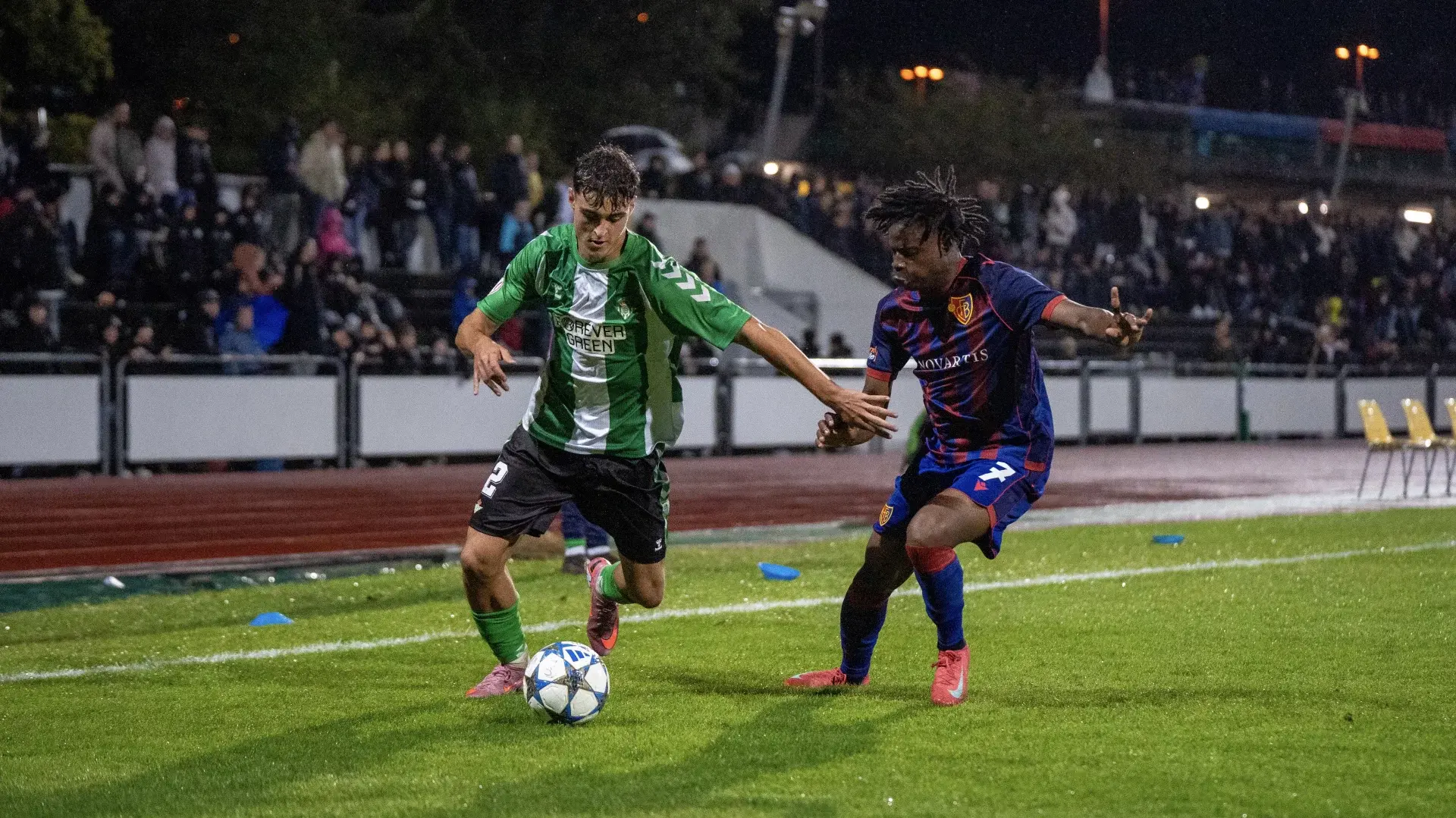 CRÓNICA | El Real Betis Juvenil DH pierde en la ida de la segunda ronda de UEFA Youth League (3-2)