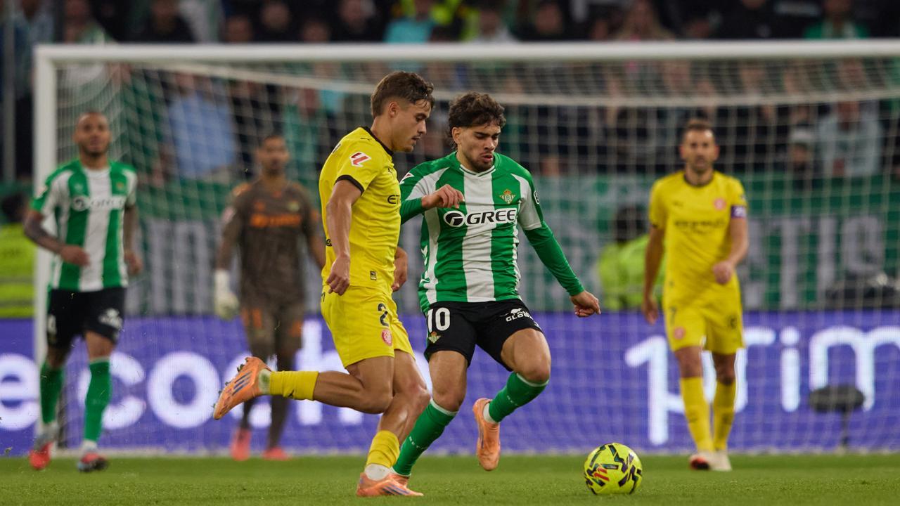 Reparto de puntos entre Real Betis y Girona (1-1)