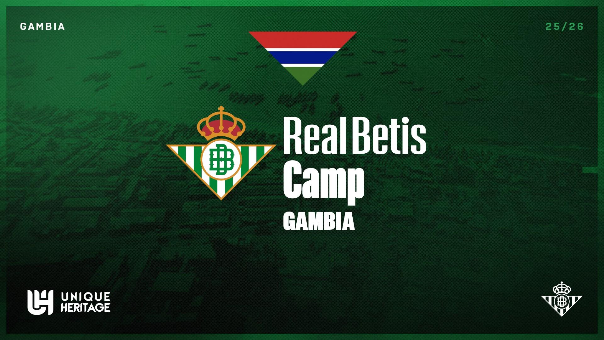 El Real Betis Balompié estrena un nuevo campus en Gambia