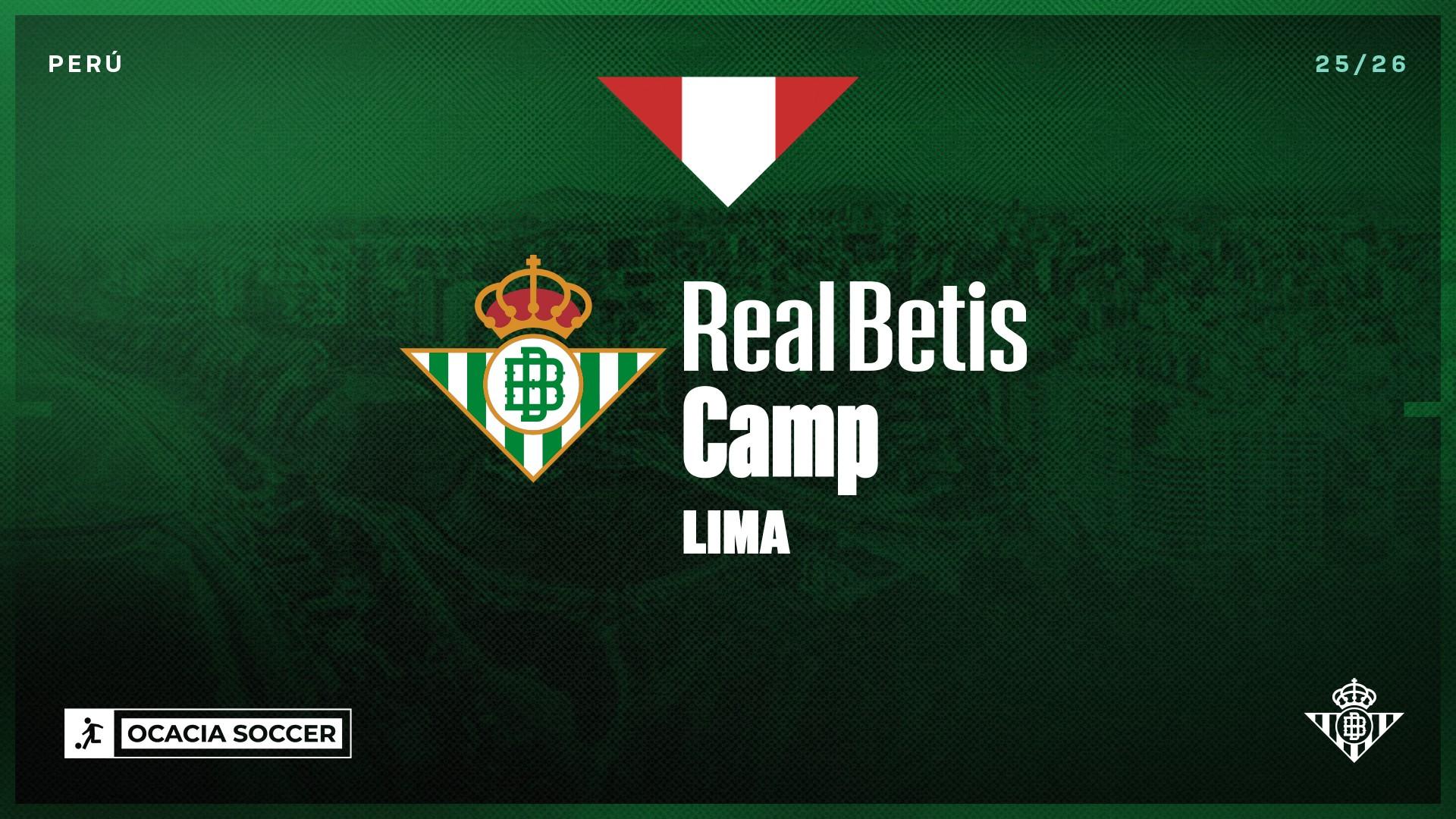 El Real Betis Balompié presenta un nuevo campus en Perú