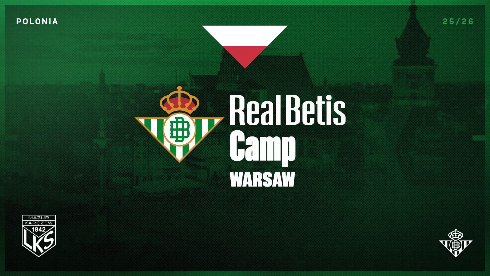 El Real Betis Balompié inaugura un nuevo campus en Varsovia
