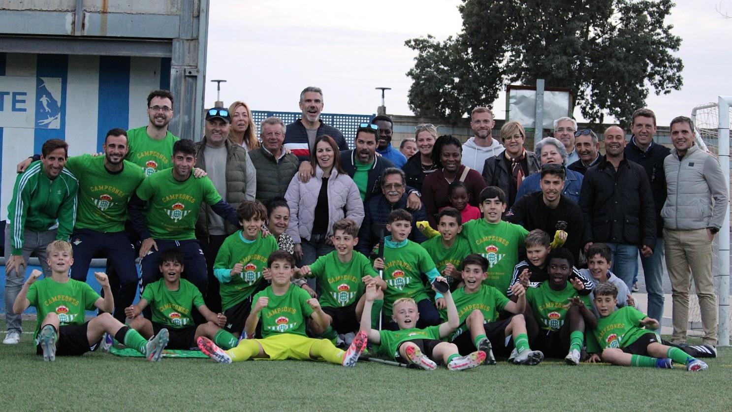 El Alevín 'A' se consagra campeón de liga