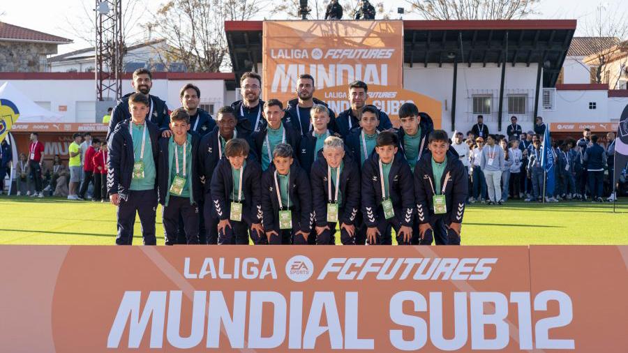 El Alevín 'A', en Brunete para participar en el Mundial de Clubes sub-12