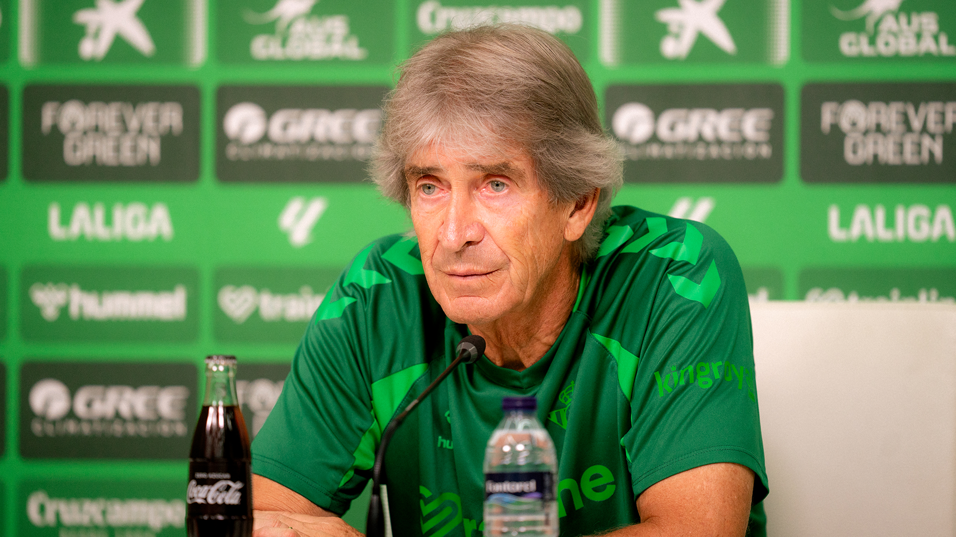 Rueda de prensa de Manuel Pellegrini previa al Villarreal CF - Real Betis 