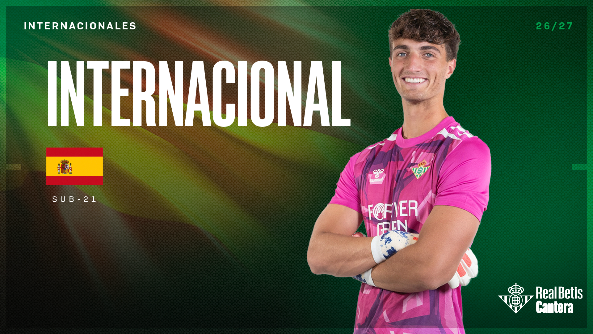Manu González se incorpora a la concentración de la Selección Española sub-21