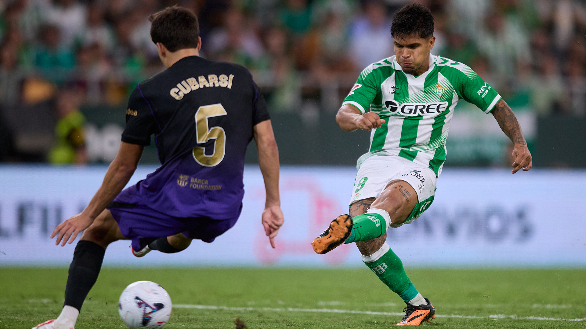 El Real Betis pierde contra el FC Barcelona