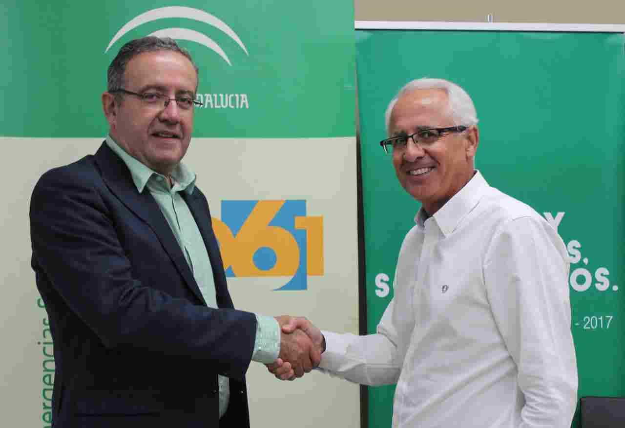 El Real Betis firma un convenio de colaboración con la empresa de emergencias sanitarias 061