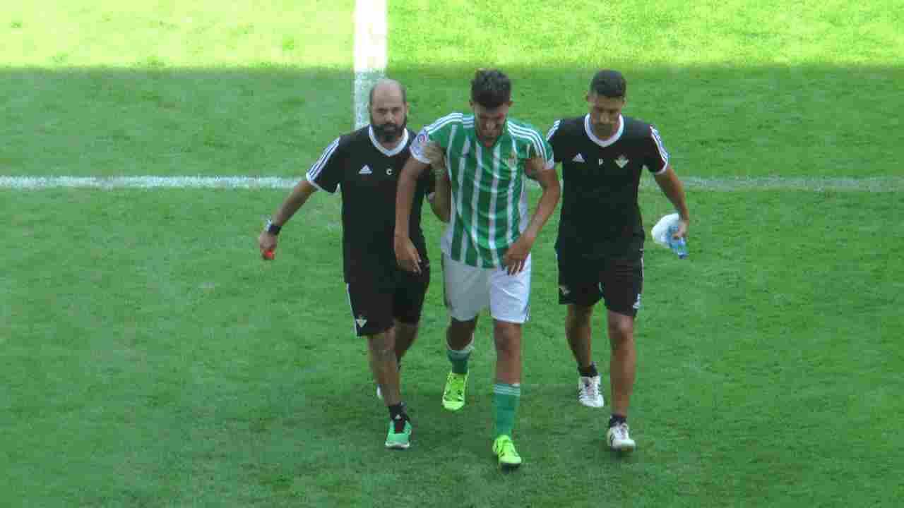 Dani Ceballos, baja para el encuentro contra el RC Recreativo de Huelva