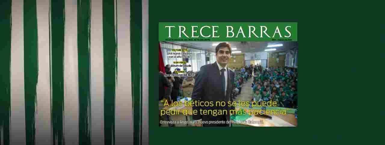 Ángel Haro, en TRECE BARRAS: “A los béticos no se les puede pedir que tengan más paciencia”