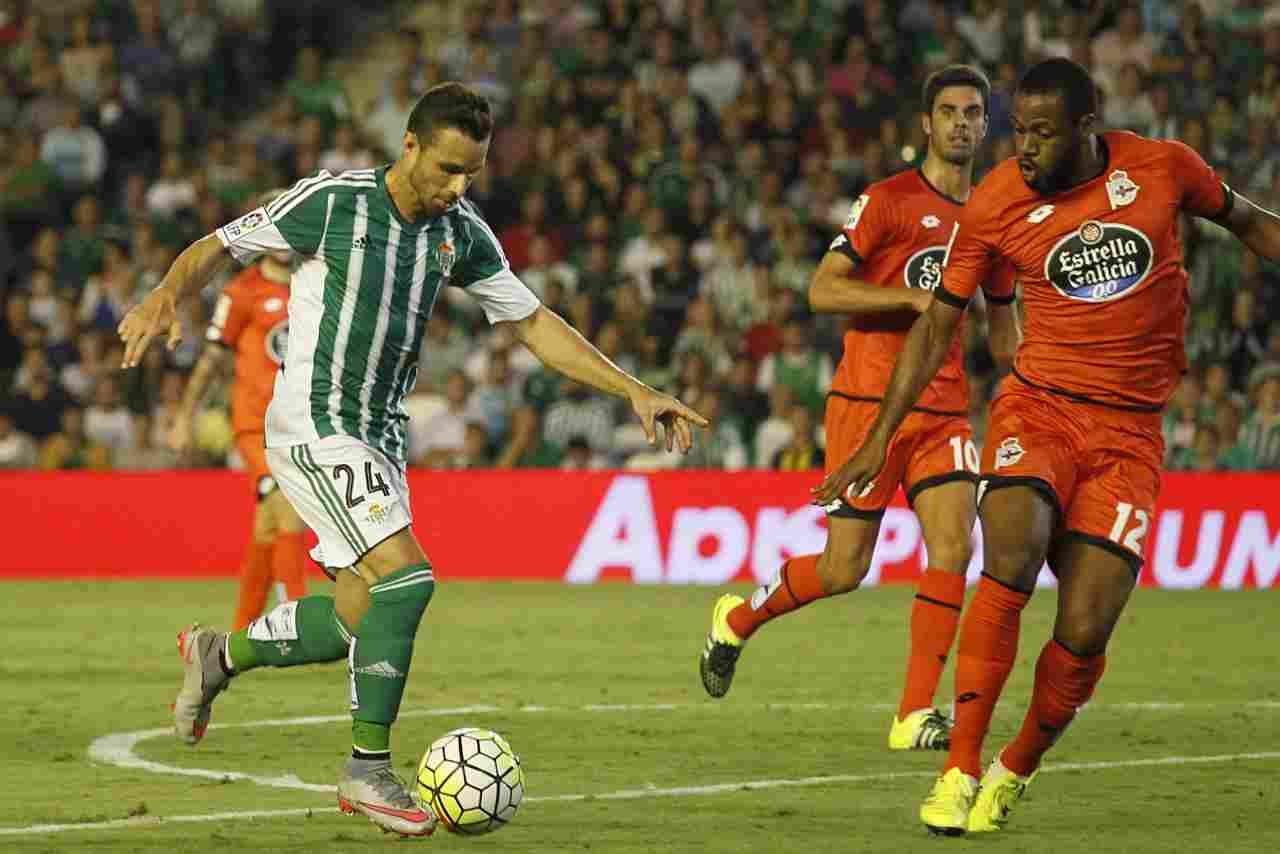 El Real Betis cae ante el RC Deportivo de La Coruña (1-2)