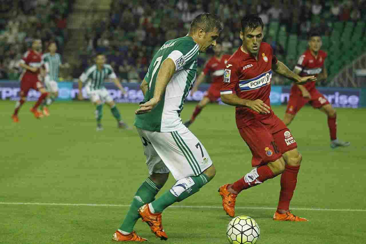 El Real Betis pierde ante el RCD Espanyol (1-3)