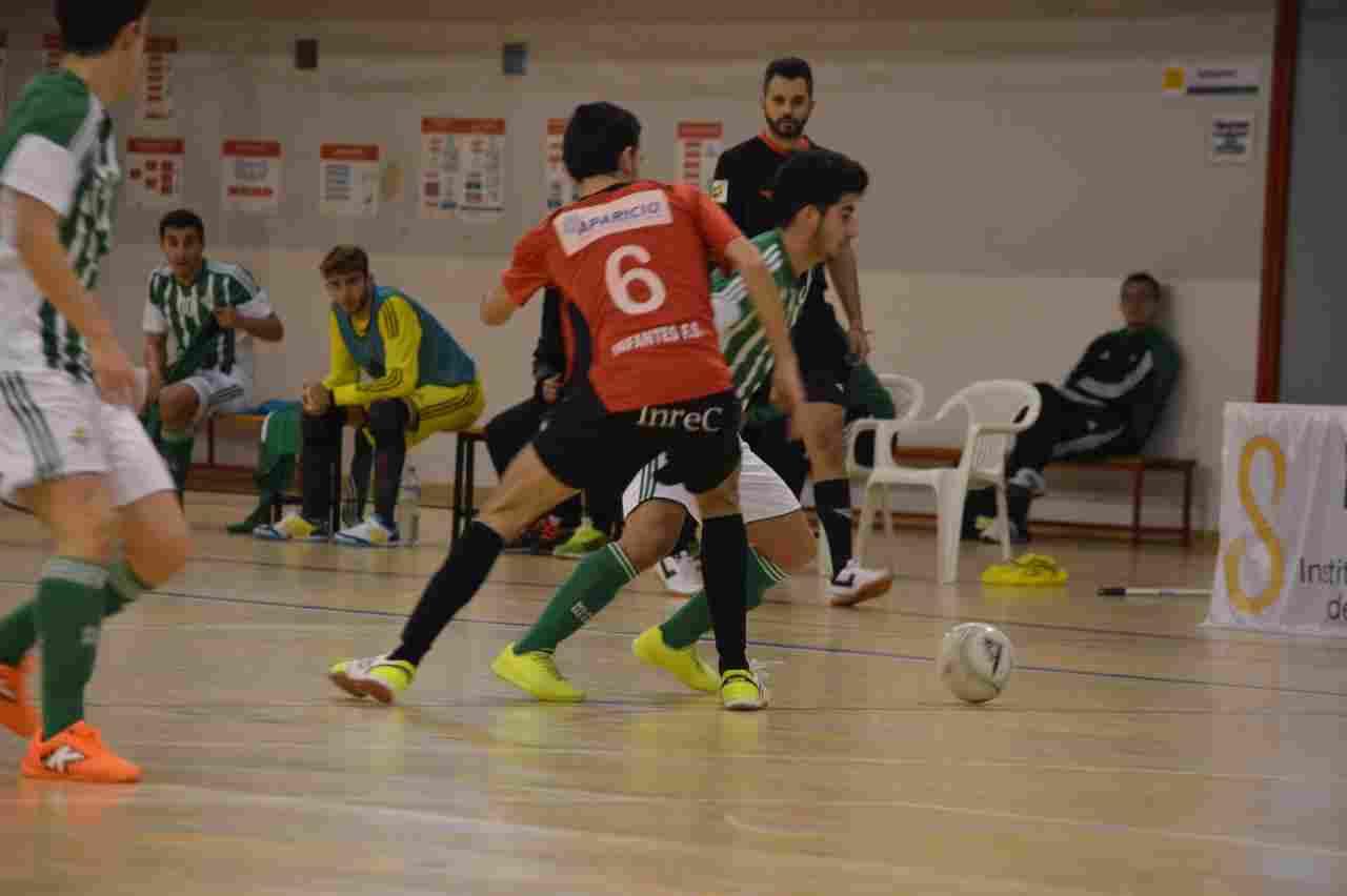 Fin a la imbatibilidad del Real Betis Futsal B, que vendió cara su derrota en Villa del Río