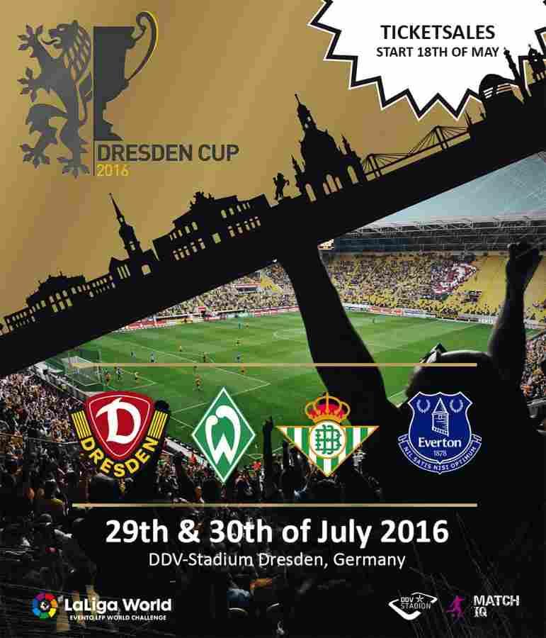 El Real Betis participará en la Dresden Cup los días 29 y 30 de julio