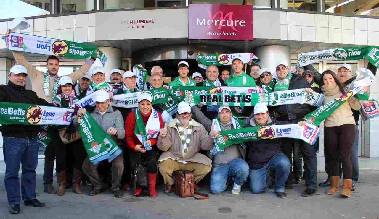 El Real Betis promociona a Andalucía en Lyon