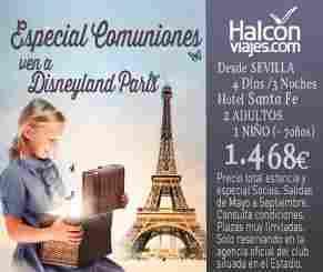 Halcón Viajes ofrece a los socios del Real Betis una oferta única para viajar a Disneyland Paris