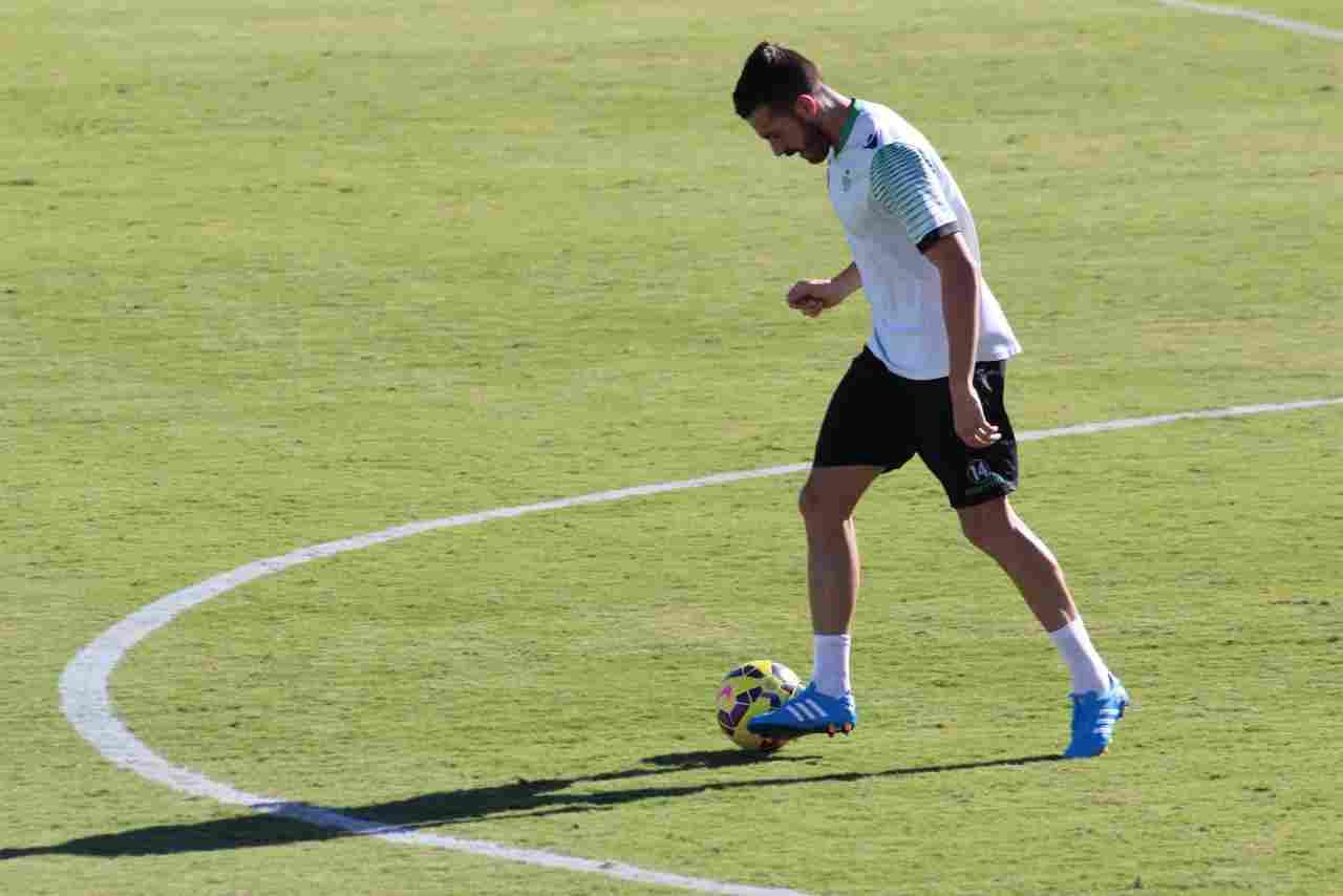 Xavi Torres, baja para el partido ante la SD Ponferradina