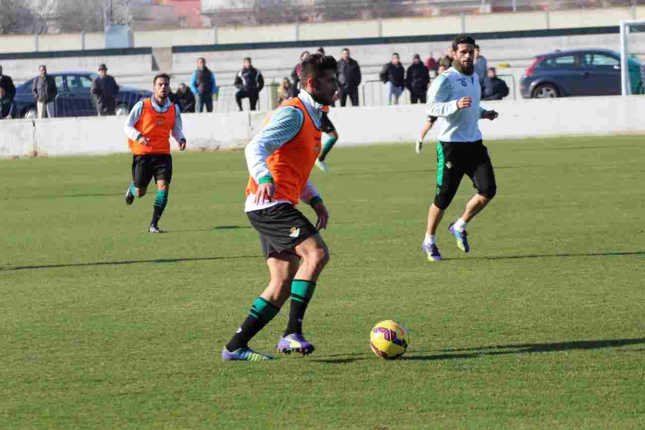 El Real Betis sigue preparando el partido ante el CD Tenerife