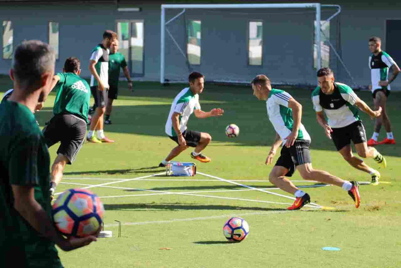 Nueva jornada de entrenamiento para el Real Betis