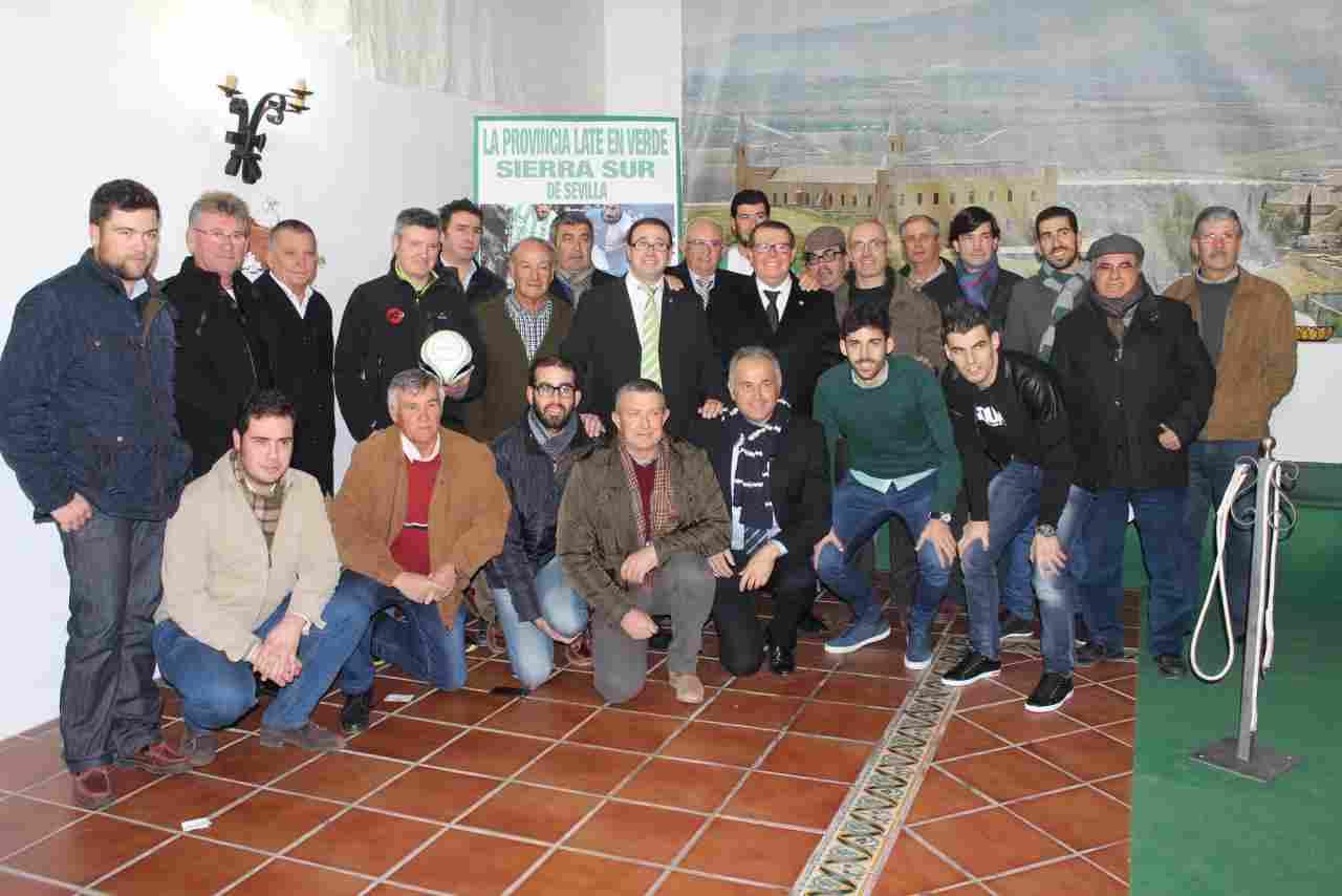 Osuna se tiñe de verdiblanco con la visita del Real Betis Balompié