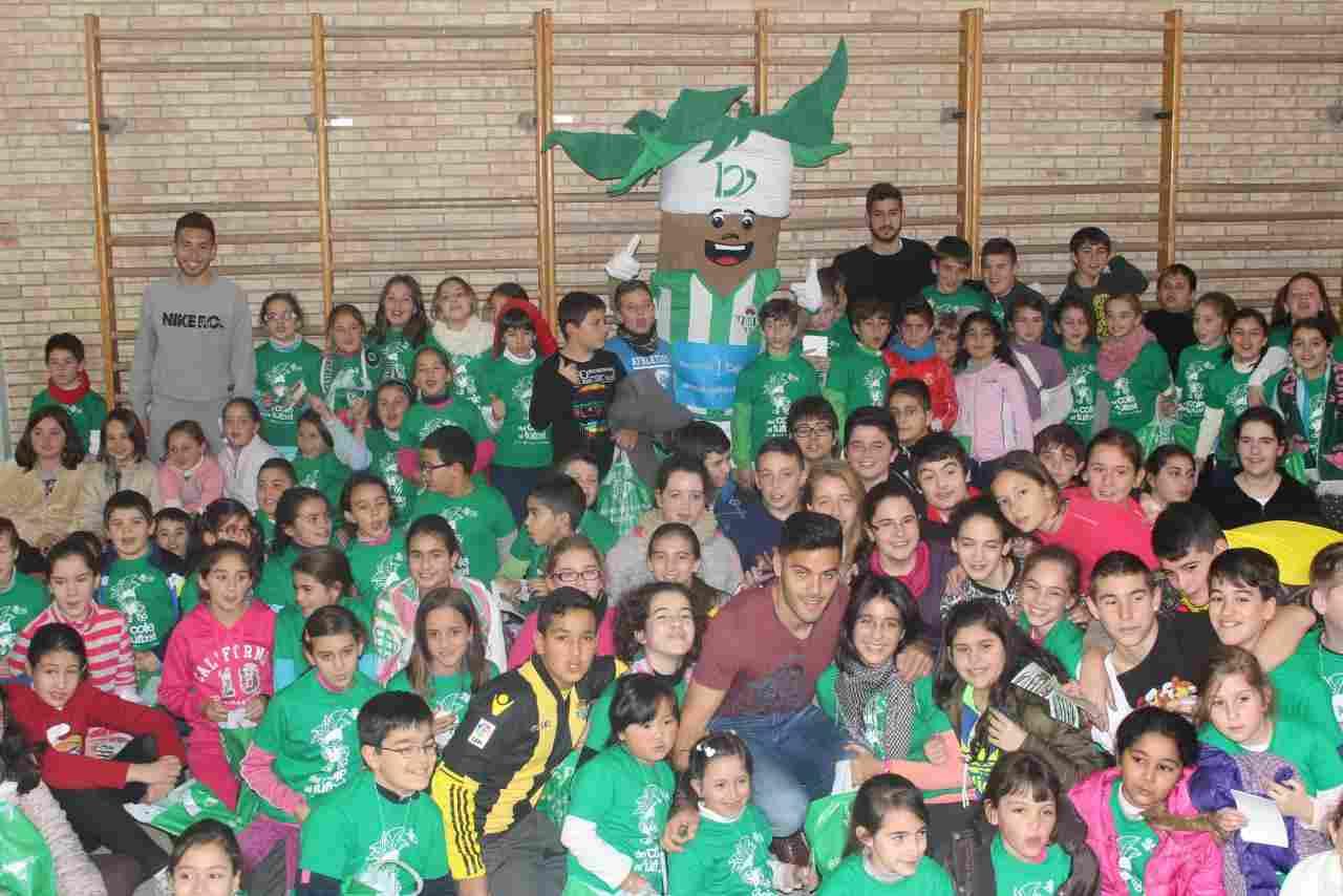 'Del Cole al Fútbol', en el colegio Pablo VI