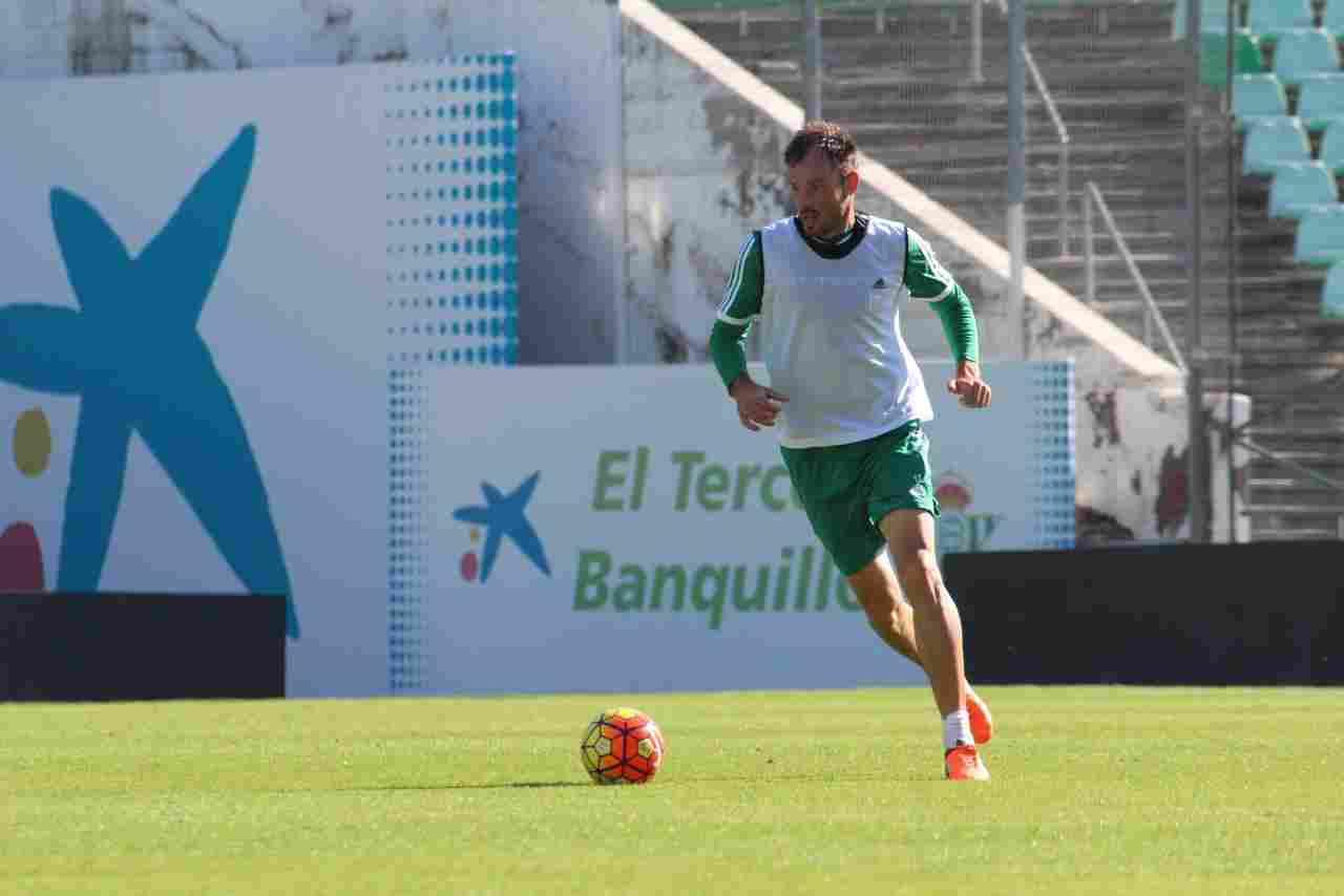 El Real Betis continúa preparando el partido contra el Club Atlético de Madrid