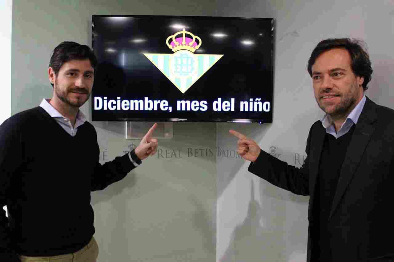 El Real Betis presenta la campaña ‘Diciembre, Mes del Niño’