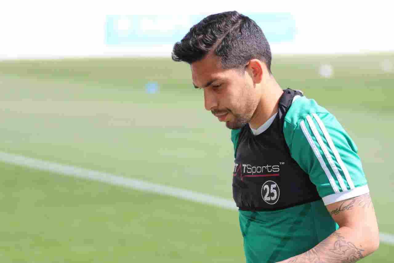 Petros trabaja con el grupo; Montoya, duda para la visita de la UD Las Palmas