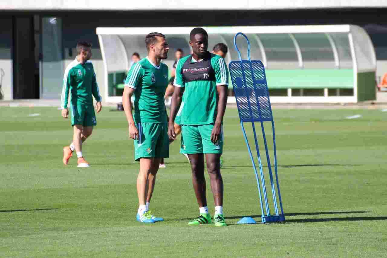 N’Diaye completa el entrenamiento del viernes