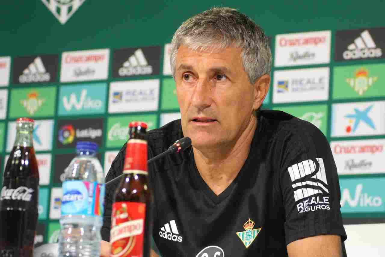 Setién: "El Alavés es un equipo serio, no va a ser nada fácil porque esté abajo en la tabla"