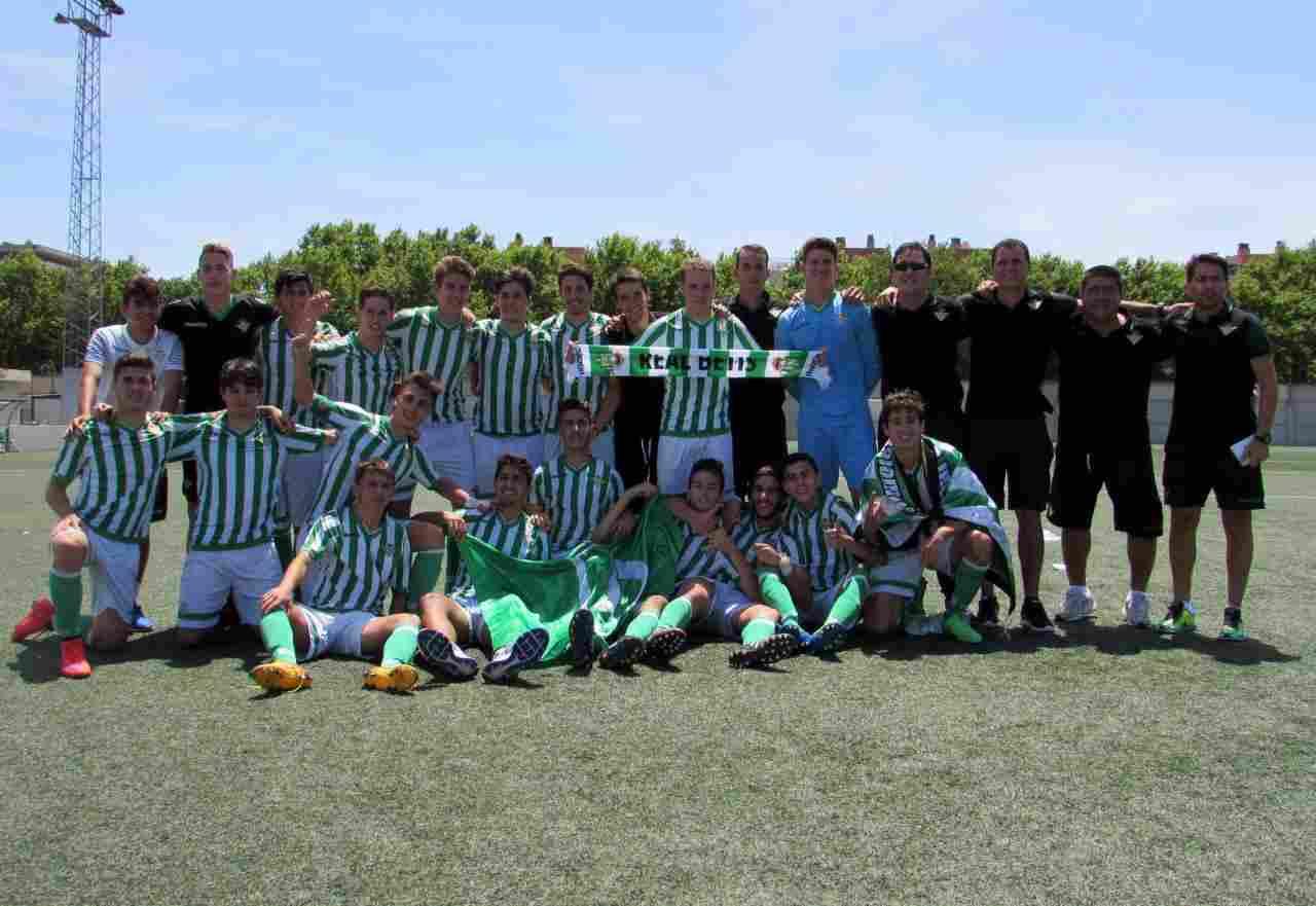 El Real Betis Juvenil B, campeón del Grupo 14 de Liga Nacional Juvenil
