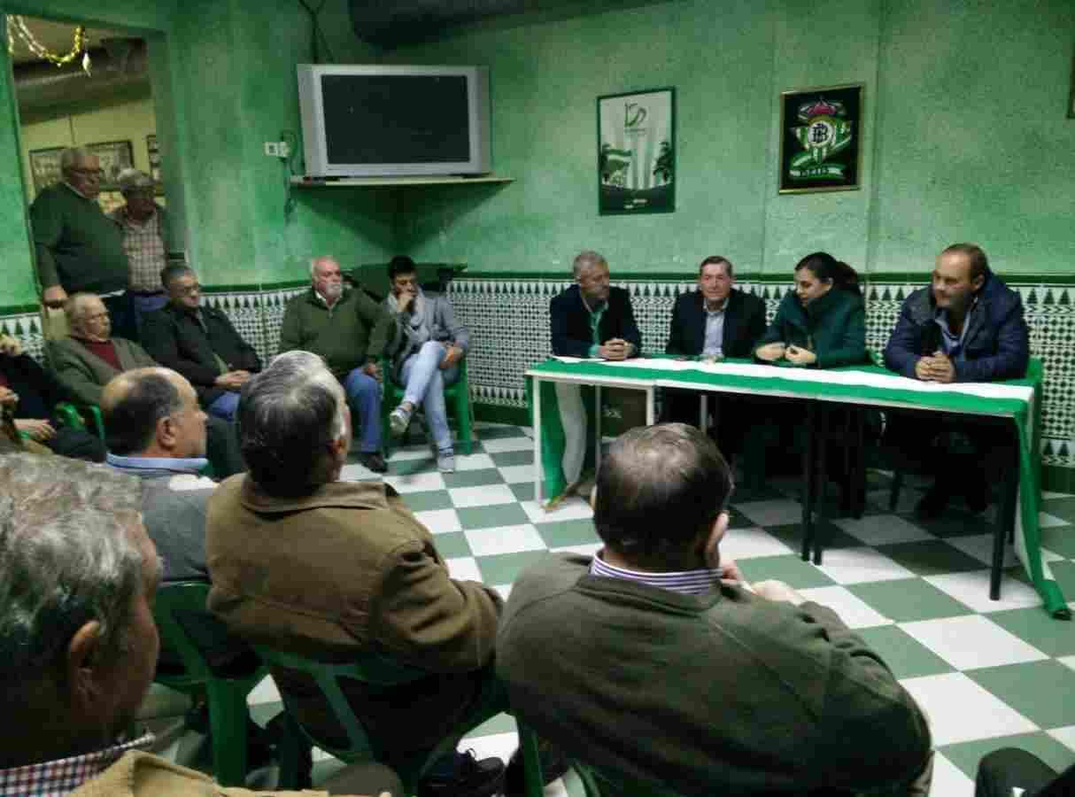 La consejera María Victoria López recaba apoyos en la PB El Viso del Alcor