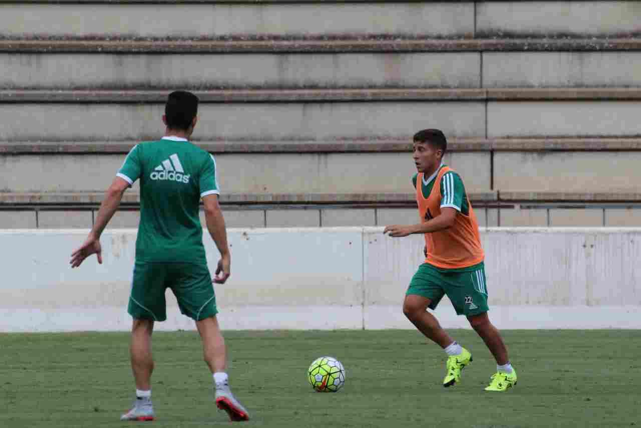 Fabián, ausencia en el segundo ensayo del miércoles