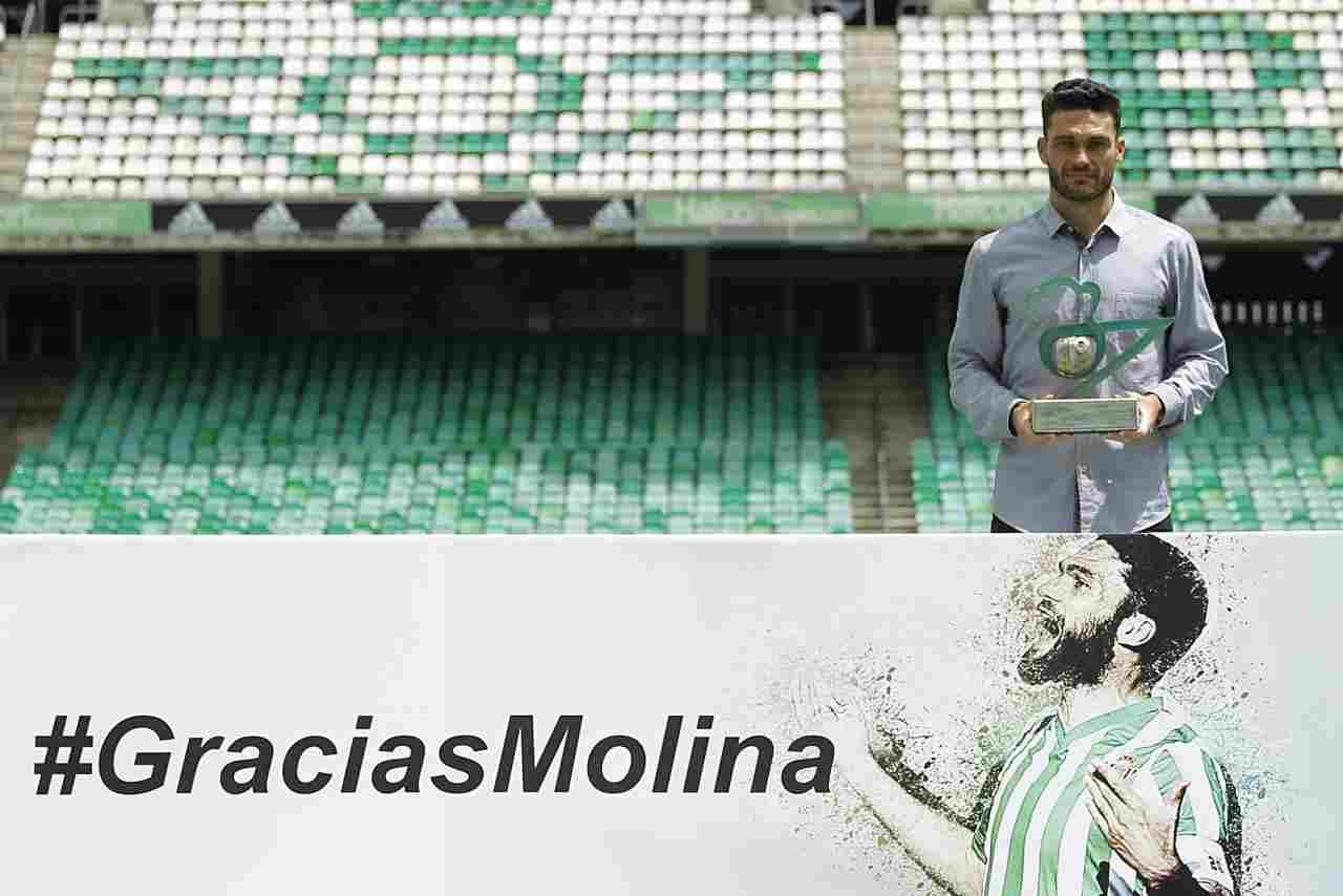 Molina: "He intentado siempre dignificar a este Club tan grande y dar lo mejor para que siga creciendo"